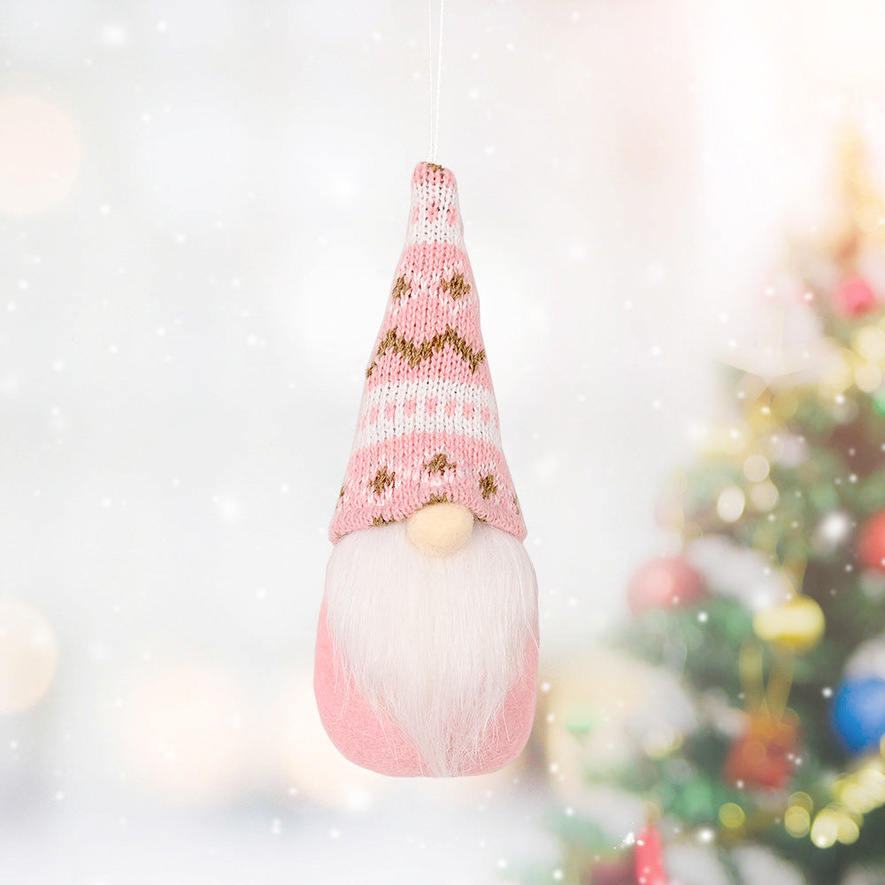 Wholesale Christmas Ornament Christmas Knitting Small Pendant
